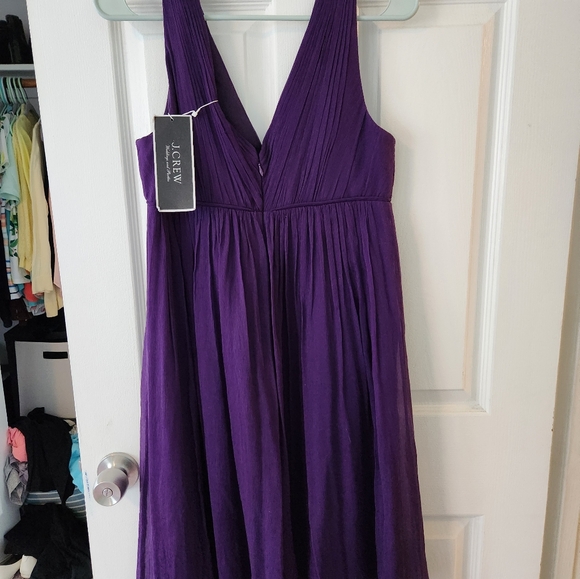 NWT - J. CREW Purple Dress - Picture 2 of 6